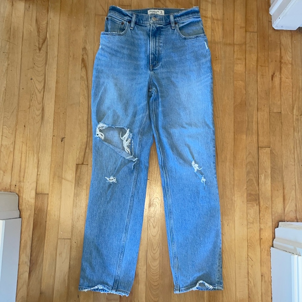 Abercrombie & Fitch | 90s Straight Ultra High Rise